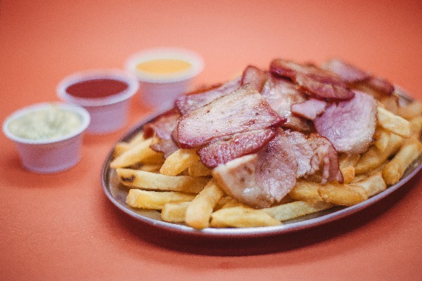 Batata Frita com Bacon