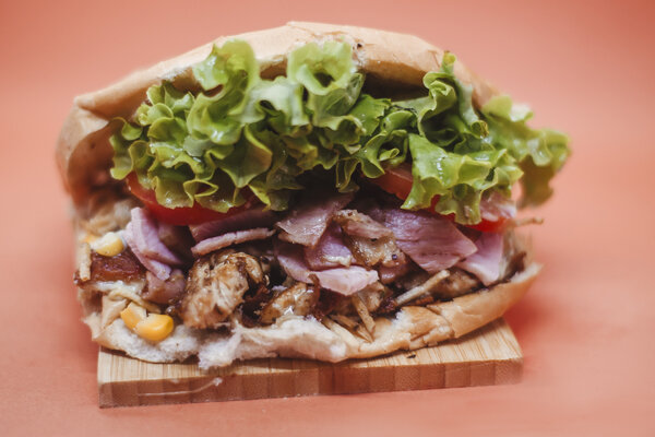 Xis Frango com Bacon